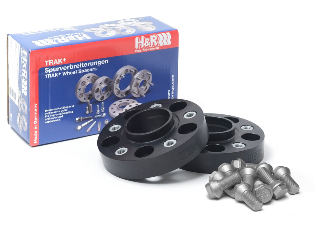 Set 2 distantiere roata H&R 30mm - 5x120 CB 72.5 (negru)