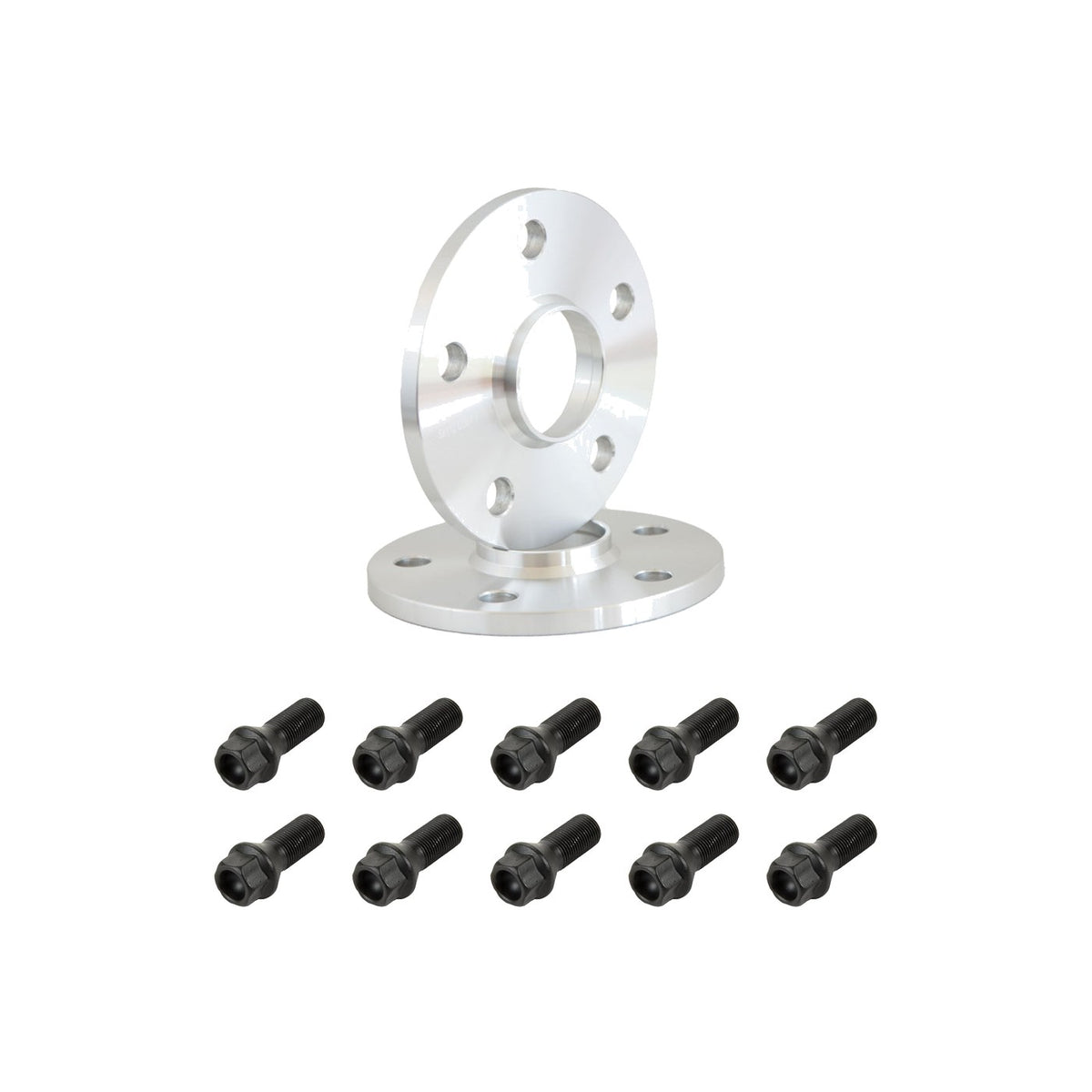 Set distantiere 10mm BMW Seria 5 F10 + 10 prezoane conice M14x1.25 40mm