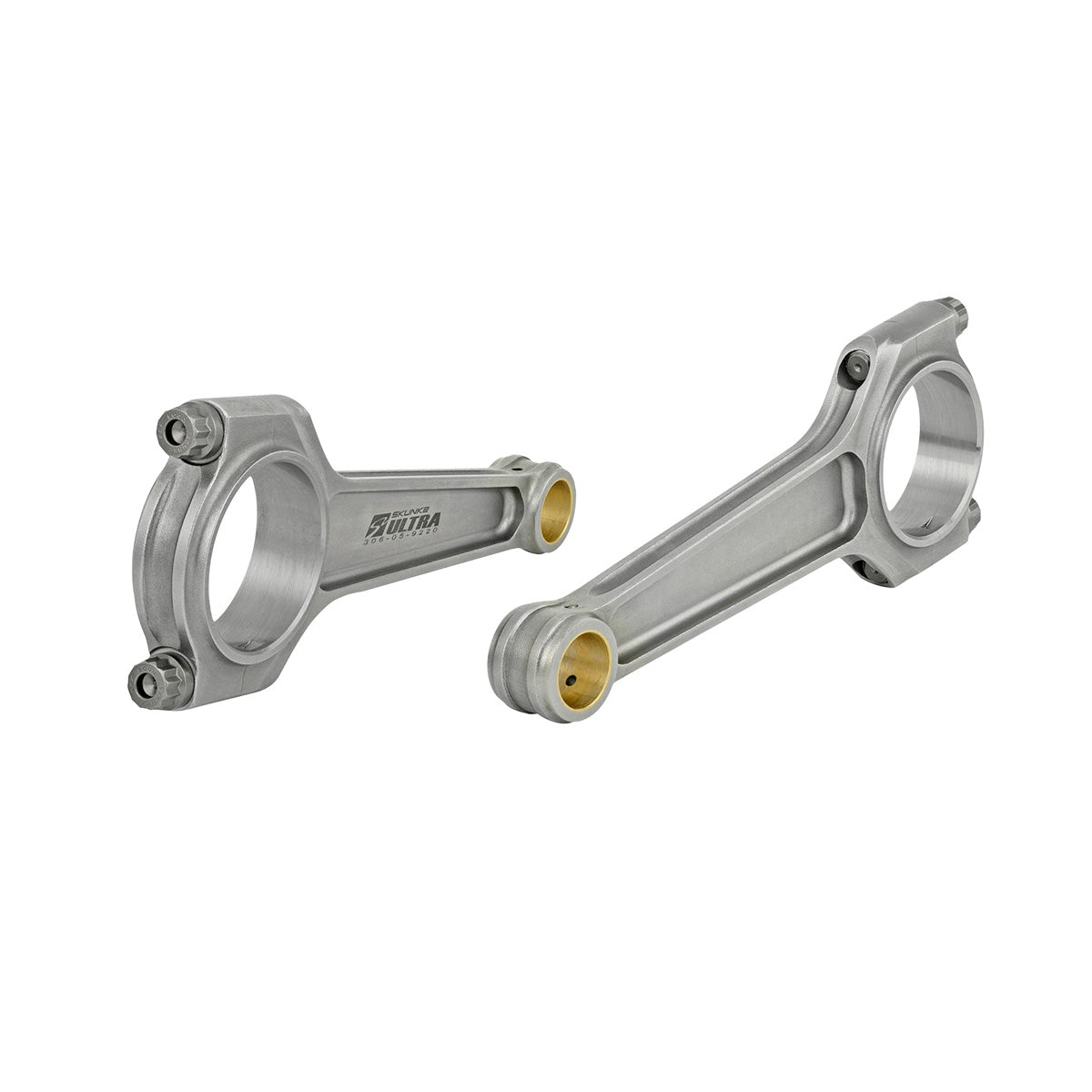 Set 4 biele forjate Skunk2 Ultra pentru motoare Honda din seria K: biele lungi de 6,050 inch, fus GSR