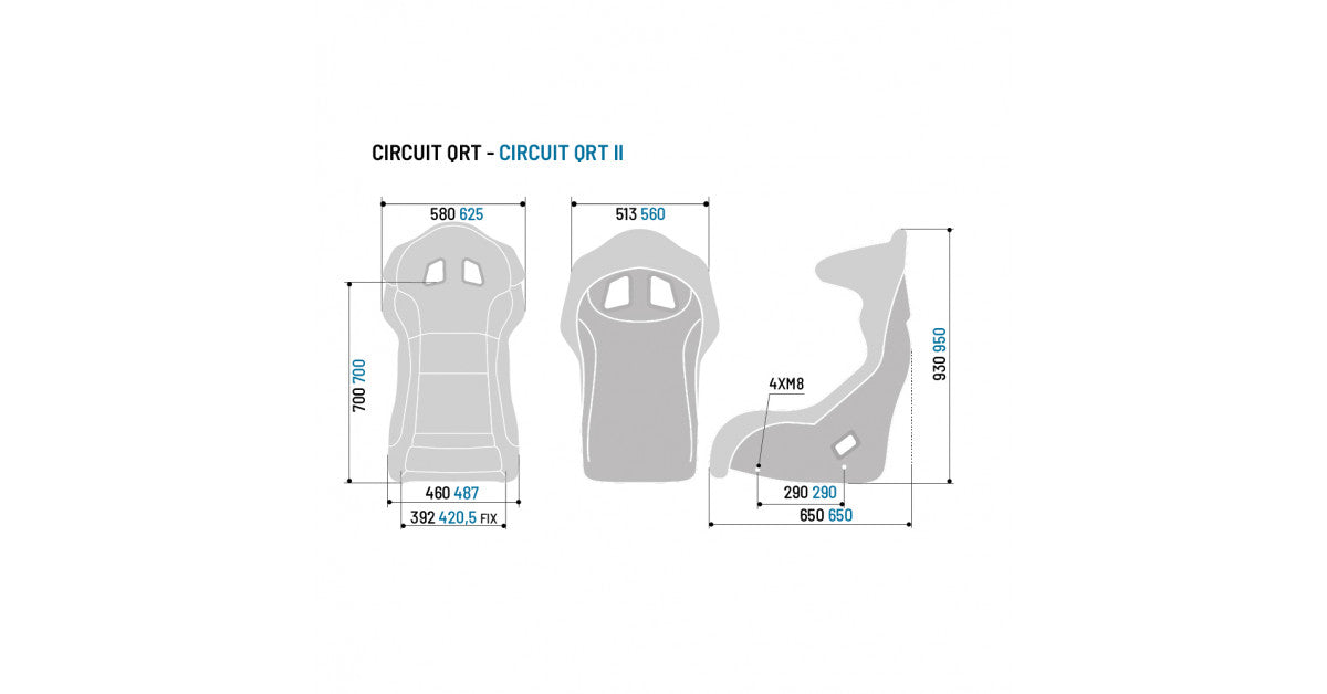 Scaun FIA Sparco Circuit QRT