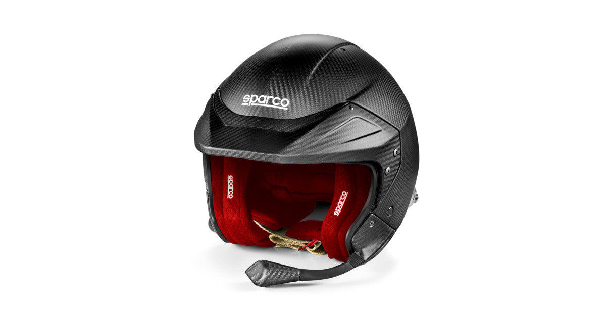 CASCA SPARCO FLUX RJ-I CARBON HANS FIA8859-2024