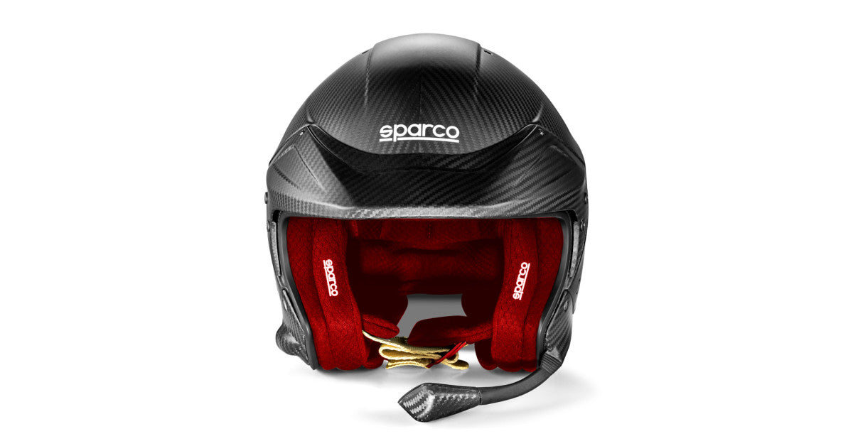 CASCA SPARCO FLUX RJ-I CARBON HANS FIA8859-2024