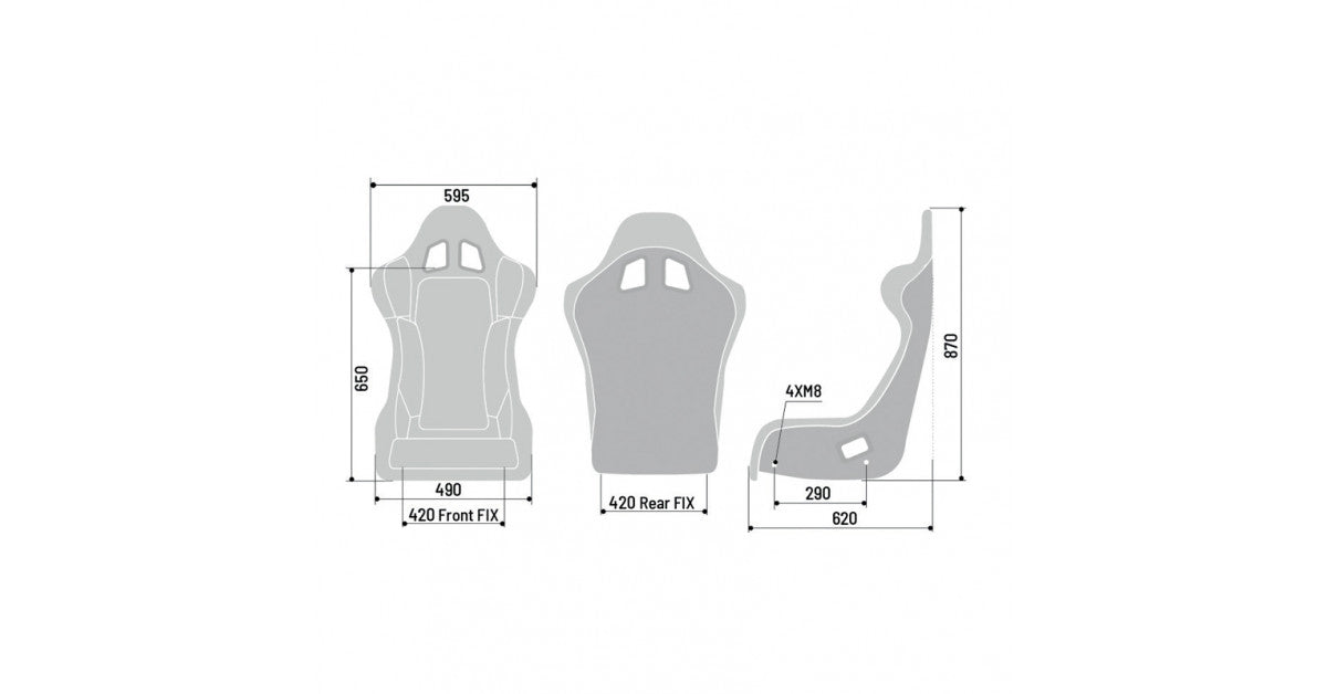 Scaun FIA Sparco Grid Q Sky