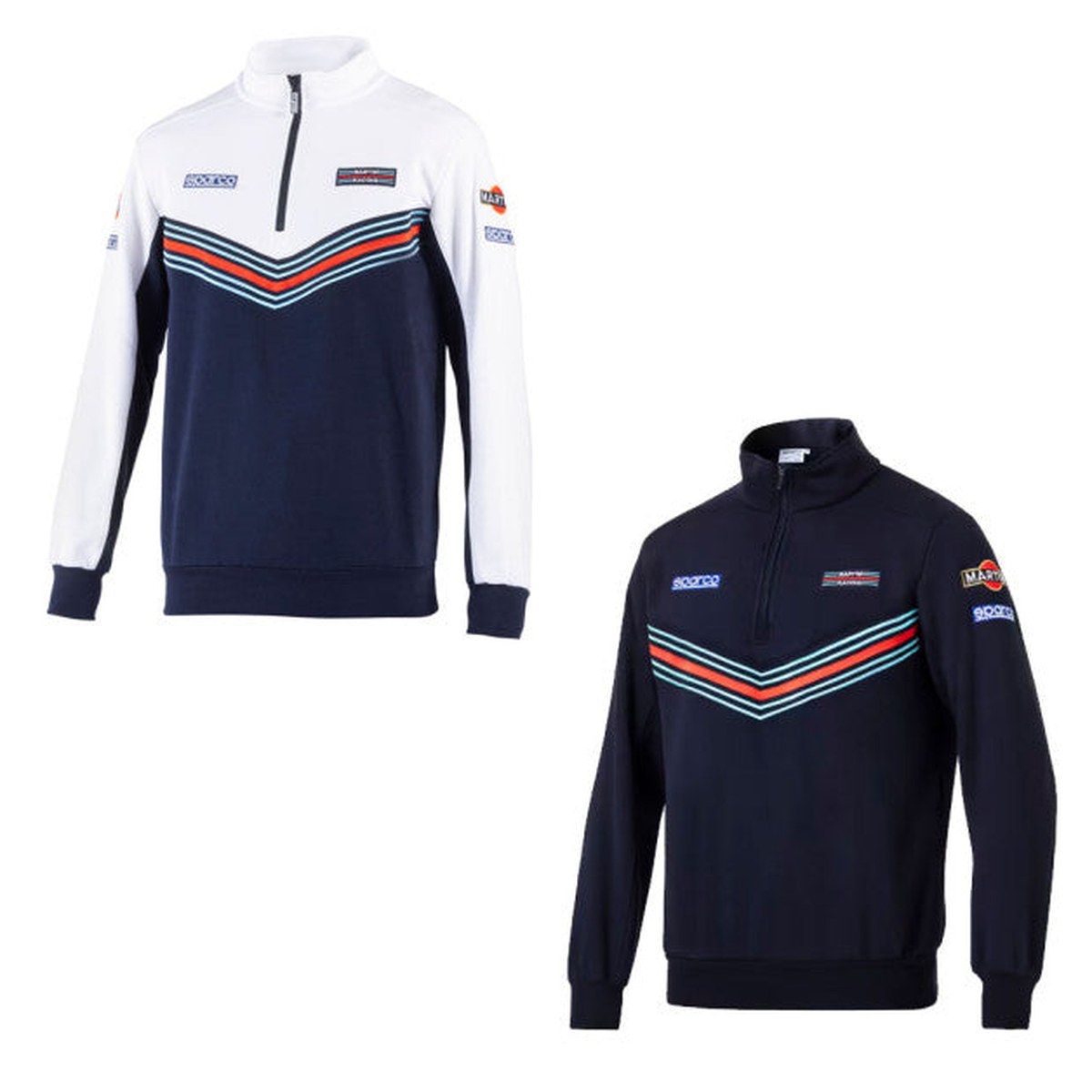 Hanorac Sparco Martini Racing Half-Zip