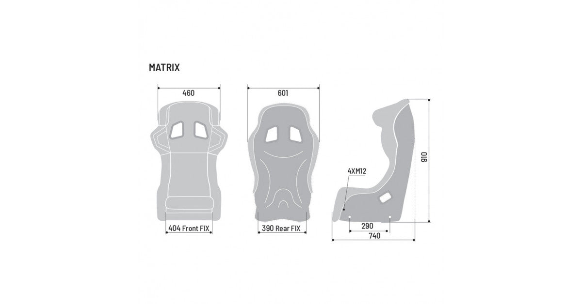 Scaun Scoica Sparco Matrix – Omologare Noua FIA 8855-2021