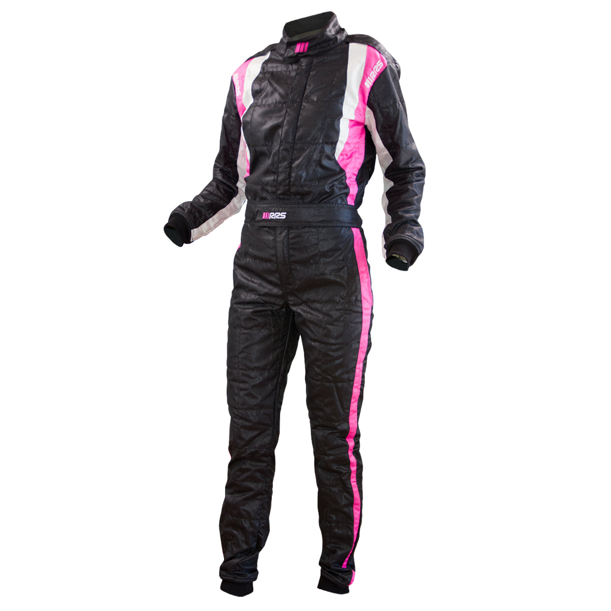 Combinezon FIA RRS SPEED RACE SUIT BLACK AND PINK