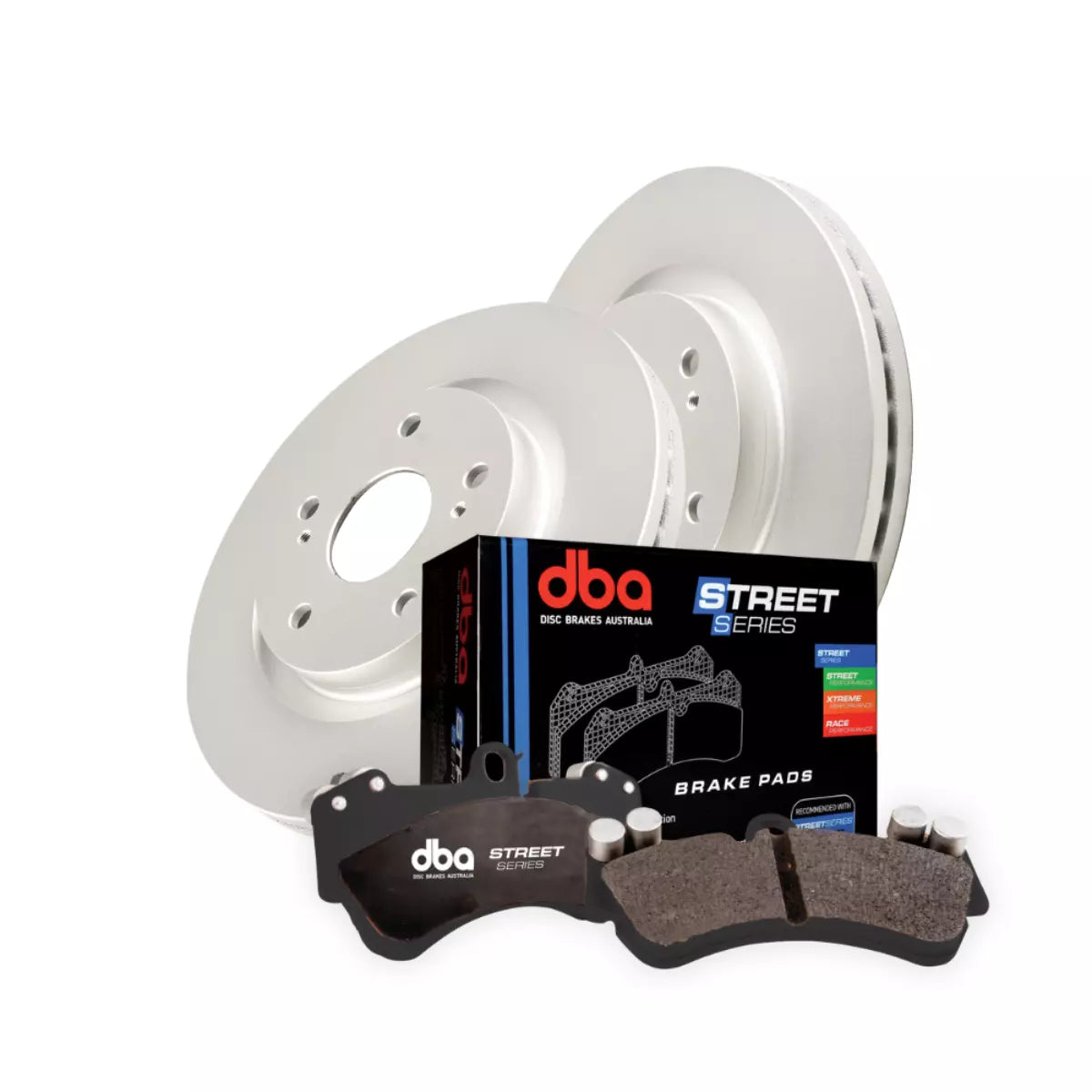 Placute Frana DBA Brake Kit Street Series En Shield Plain & Street Series (2x DBA3766E + DB15074SS) Fata Isuzu D-Max DBA3766E-15074SS