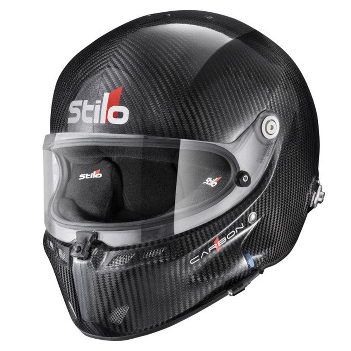 CASCA STILO ST6 F CARBON TURISMO - SNELL SA2025 FIA 8859-24 HANS FIA8858-10