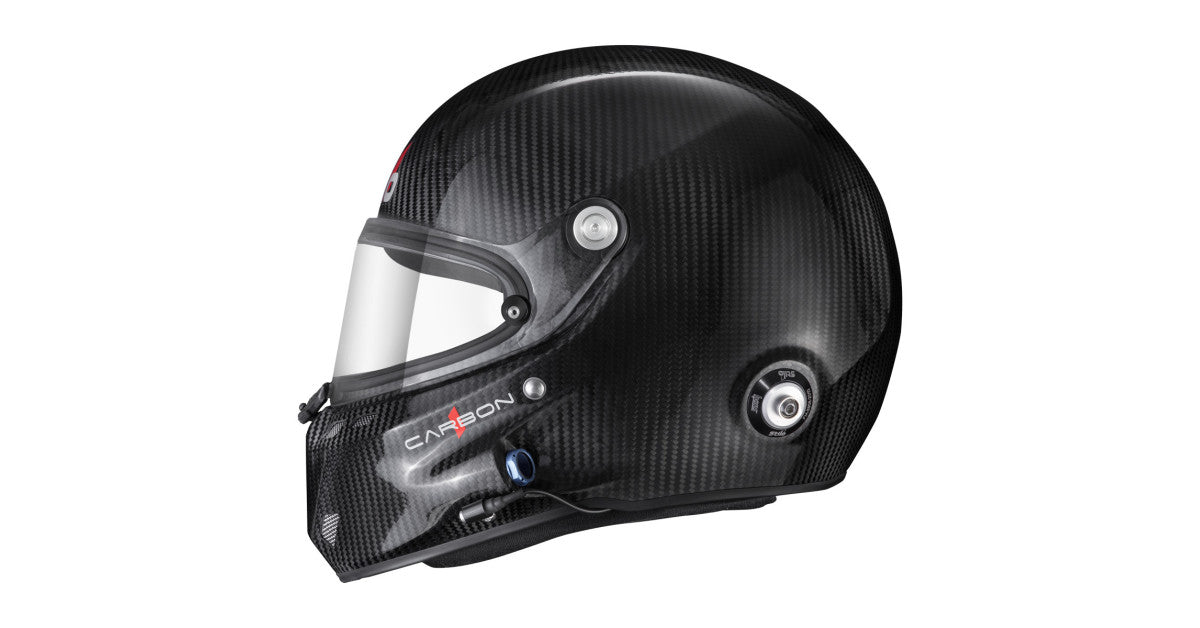 CASCA STILO ST6 F CARBON TURISMO - SNELL SA2025 FIA 8859-24 HANS FIA8858-10