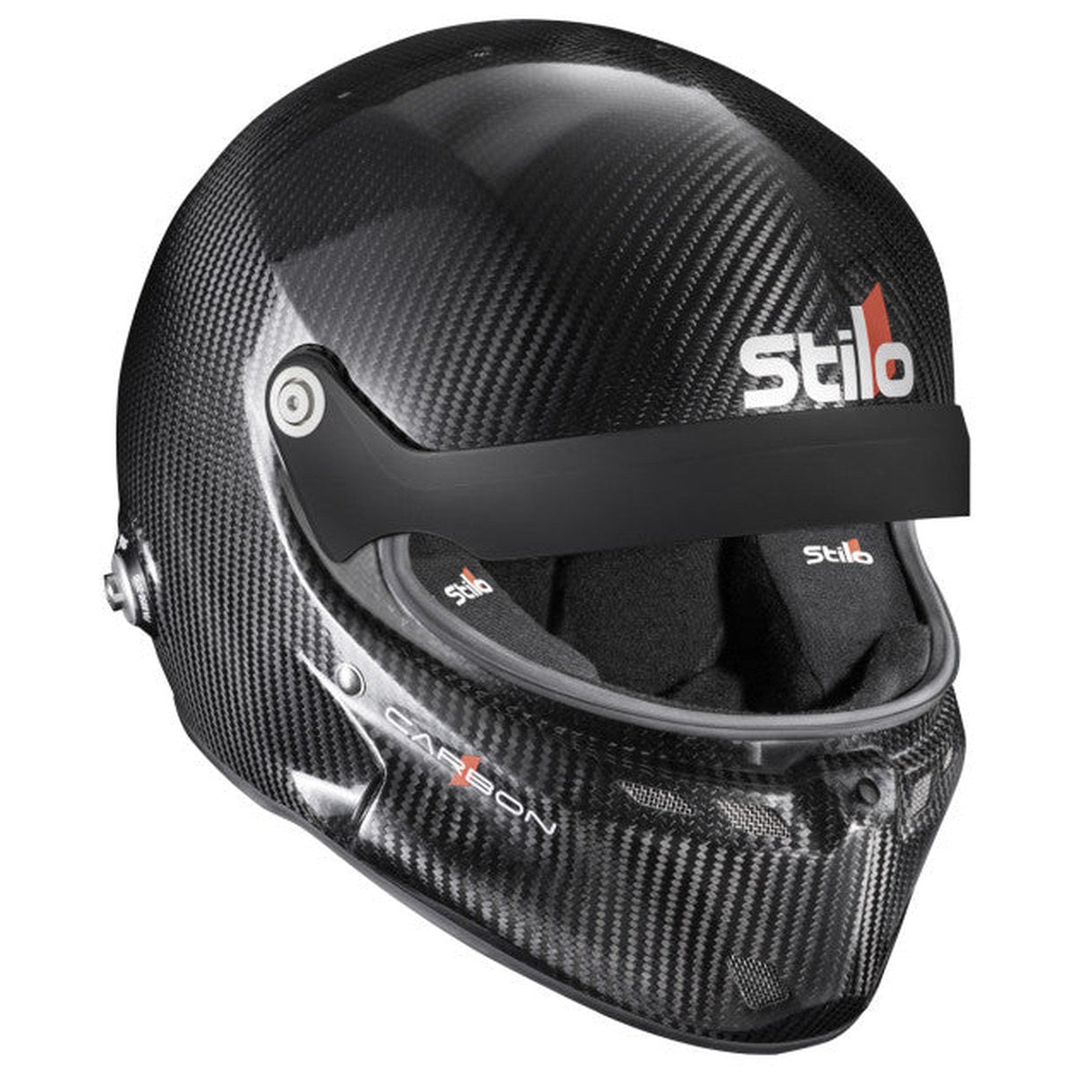 CASCA STILO ST6 GT CARBON TURISMO - SNELL SA2025 FIA 8859-24 HANS FIA8858-10