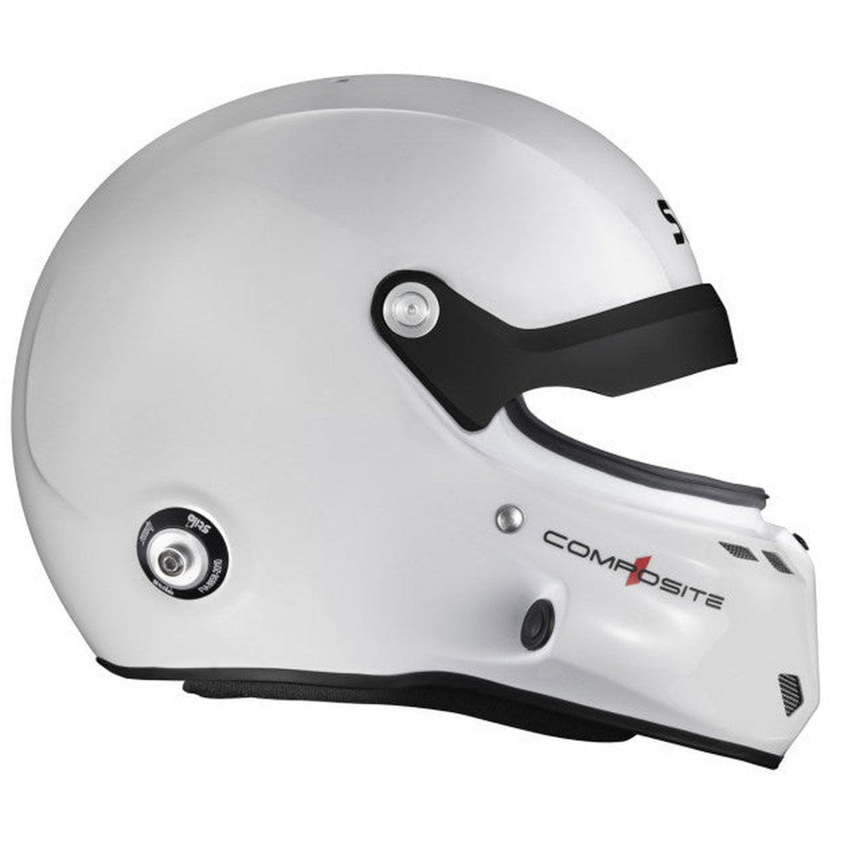 CASCA STILO ST6 GT TURISMO COMPOSITE ALB/NEGRU - SNELL SA2025 FIA 8859-24 HANS FIA8858-10