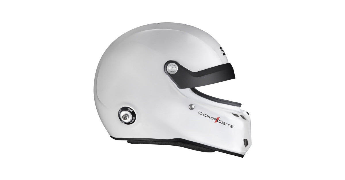 CASCA STILO ST6 GTN COMPOSITE WHITE/BLACK - SNELL SA2020 FIA 8859-24 HANS FIA8858-10