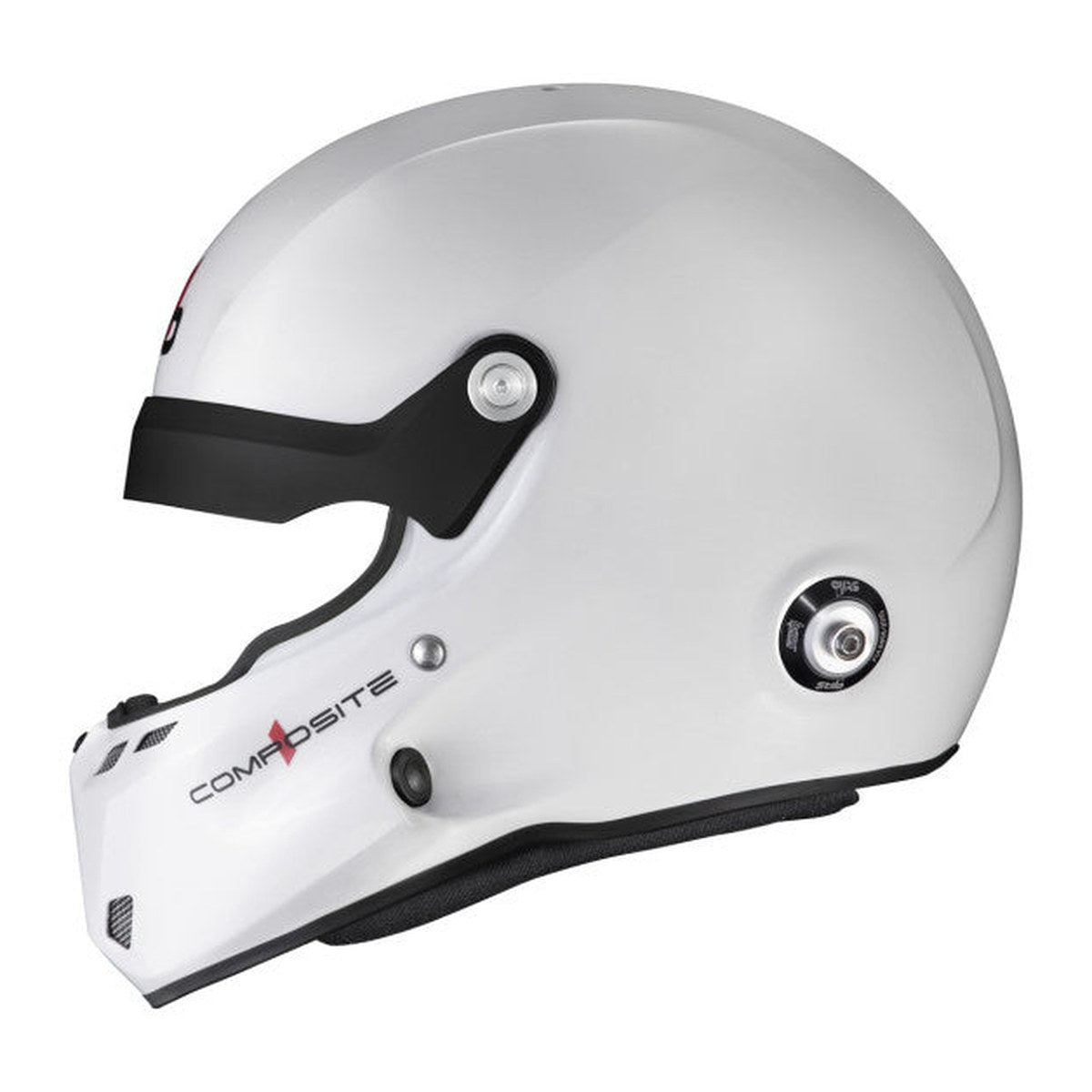 CASCA STILO ST6 R COMPOSITE RALLY ALB CU INTERIOR NEGRU - SNELL SA2025 FIA 8859-24