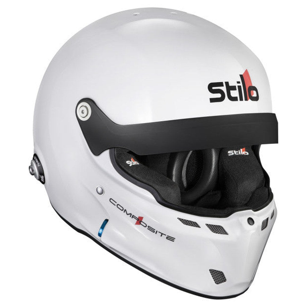 CASCA STILO ST6 R COMPOSITE RALLY ALB CU INTERIOR NEGRU - SNELL SA2025 FIA 8859-24
