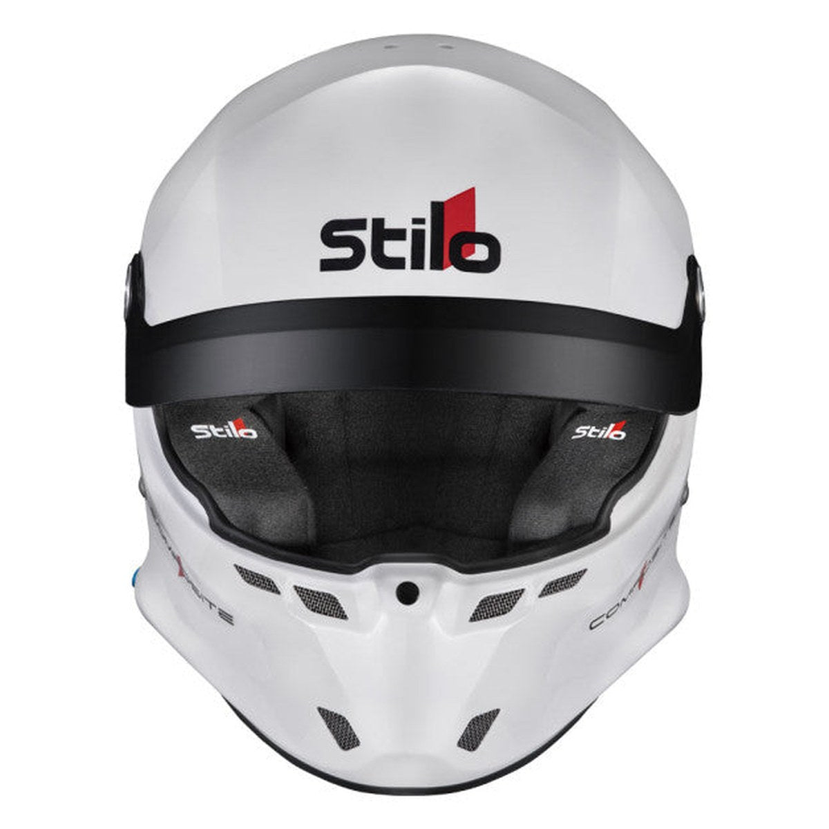 CASCA STILO ST6 R RALLY ALB/NEGRU - SNELL SA2020 FIA 8859-24