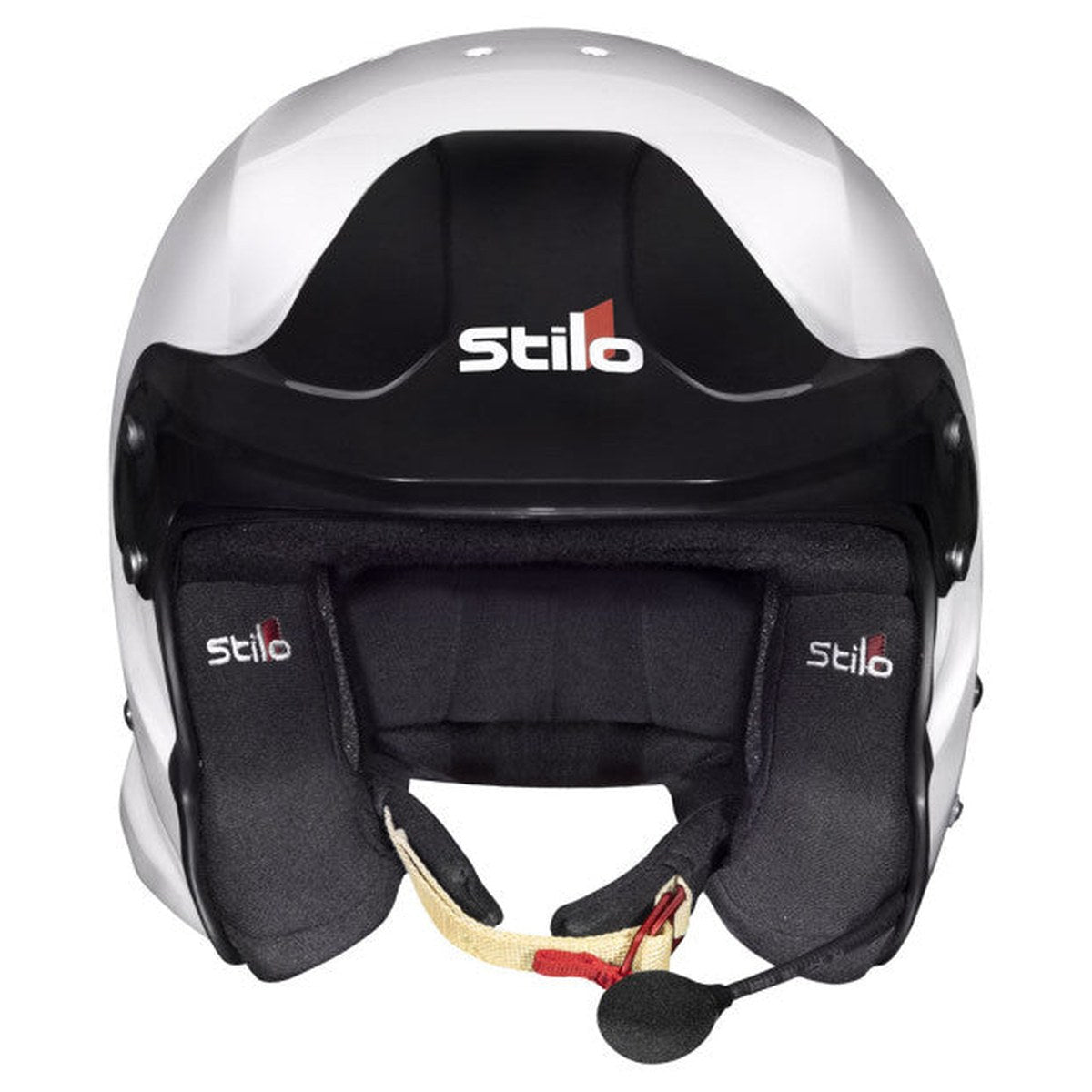 CASCA STILO VENTI TROPHY RALLY ALB/NEGRU SNELL SA2020