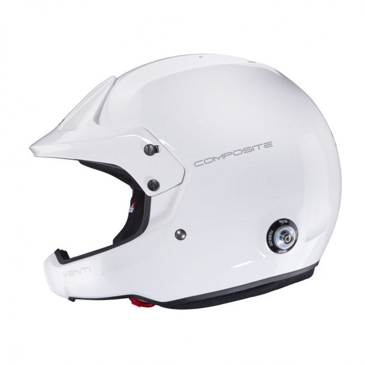 CASCA STILO VENTI WRC COMPOSITE ALB CU INTERIOR NEGRU