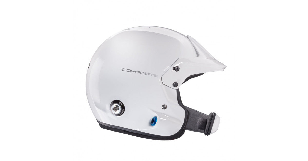 CASCA STILO VENTI WRC COMPOSITE WHITE WITH BLACK FOAM