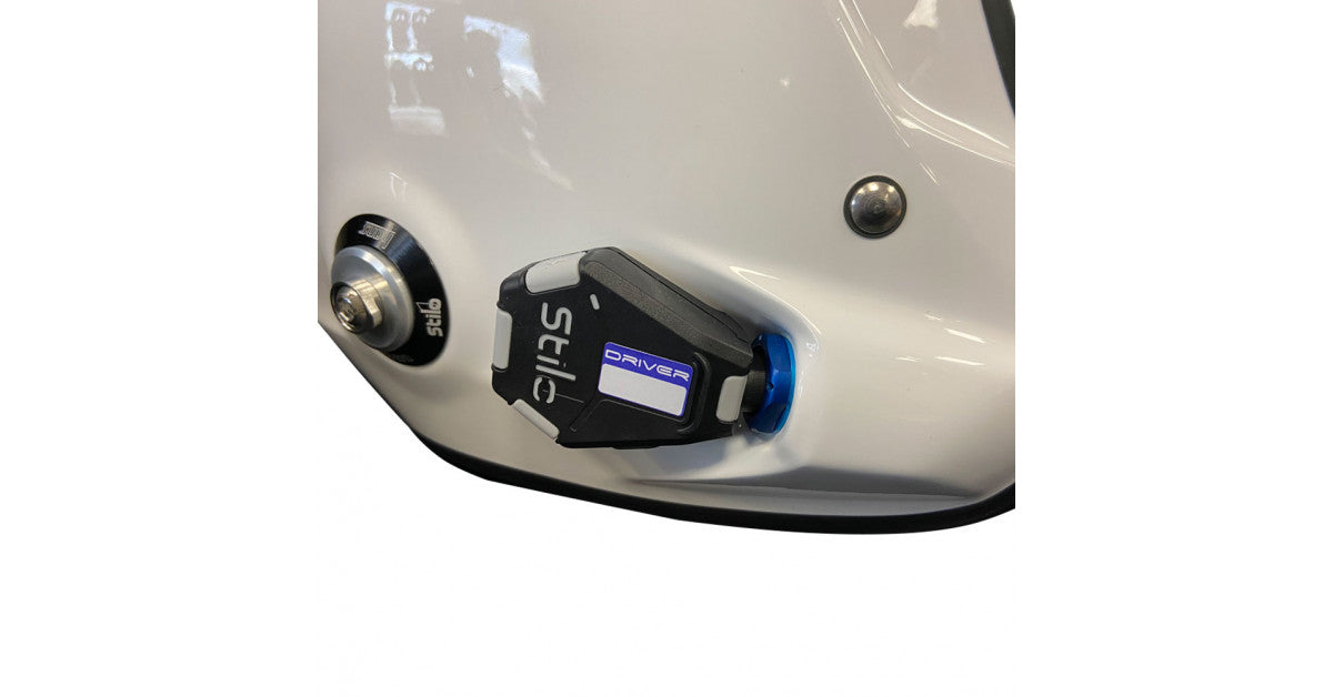 CASCA STILO VENTI WRC COMPOSITE WHITE WITH BLACK FOAM