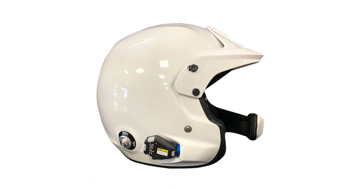 CASCA STILO VENTI WRC COMPOSITE WHITE WITH BLACK FOAM