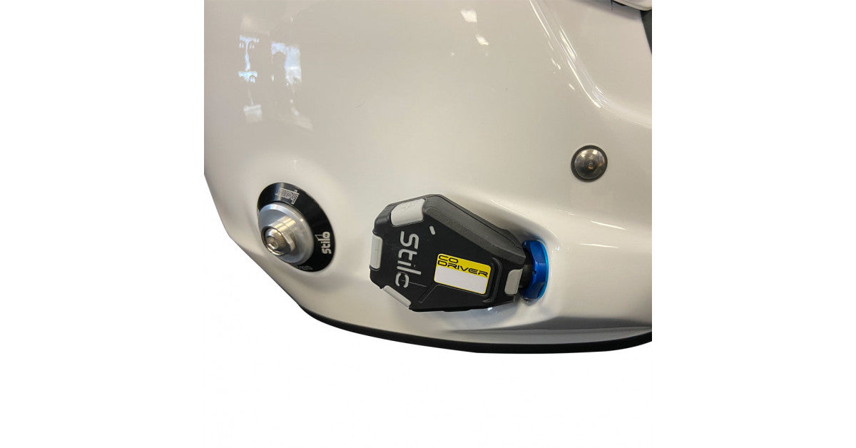 CASCA STILO VENTI WRC COMPOSITE WHITE WITH BLACK FOAM
