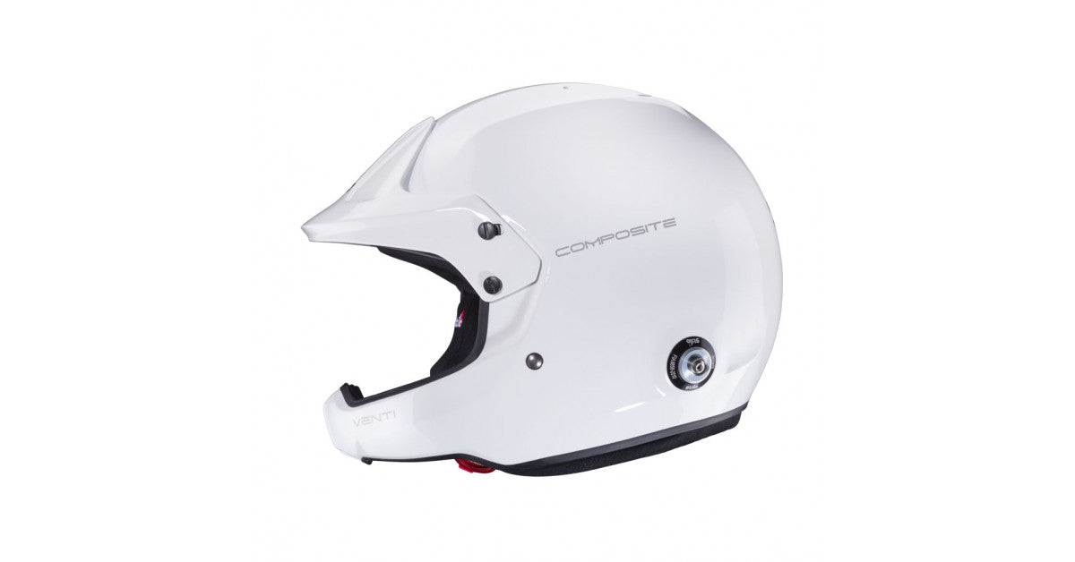 CASCA STILO VENTI WRC COMPOSITE WHITE WITH BLACK FOAM