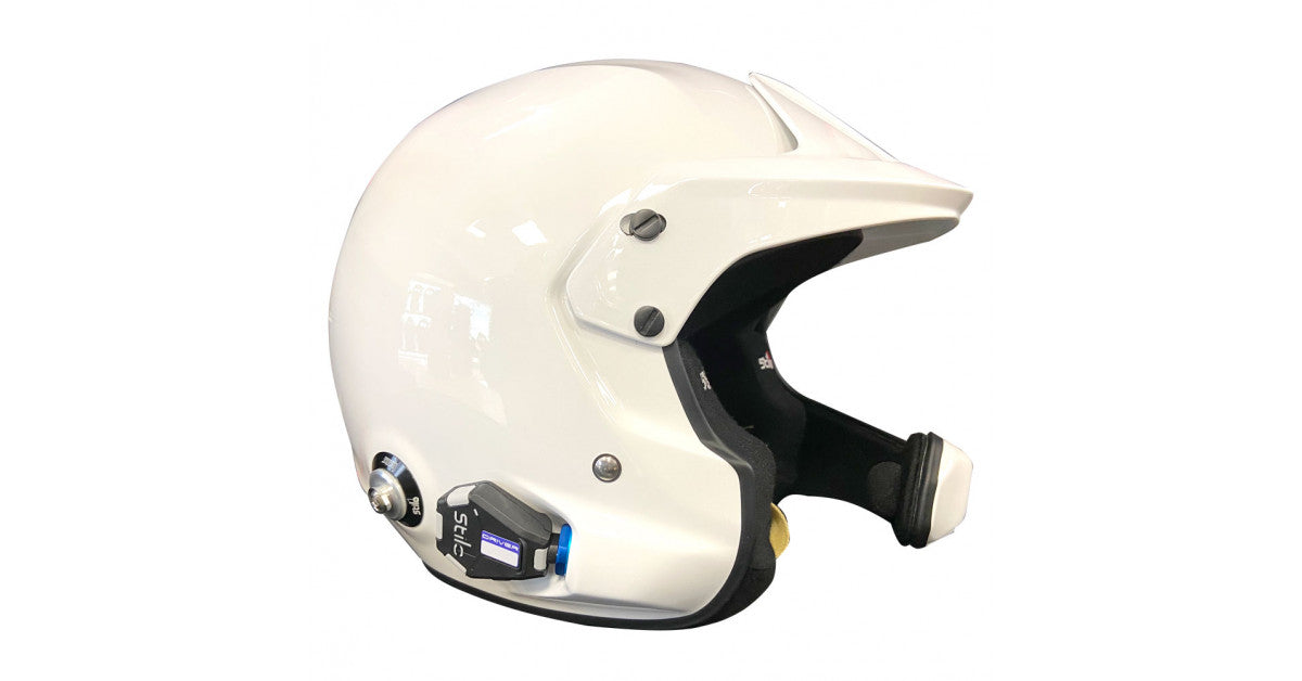 CASCA STILO VENTI WRC COMPOSITE WHITE WITH BLACK FOAM