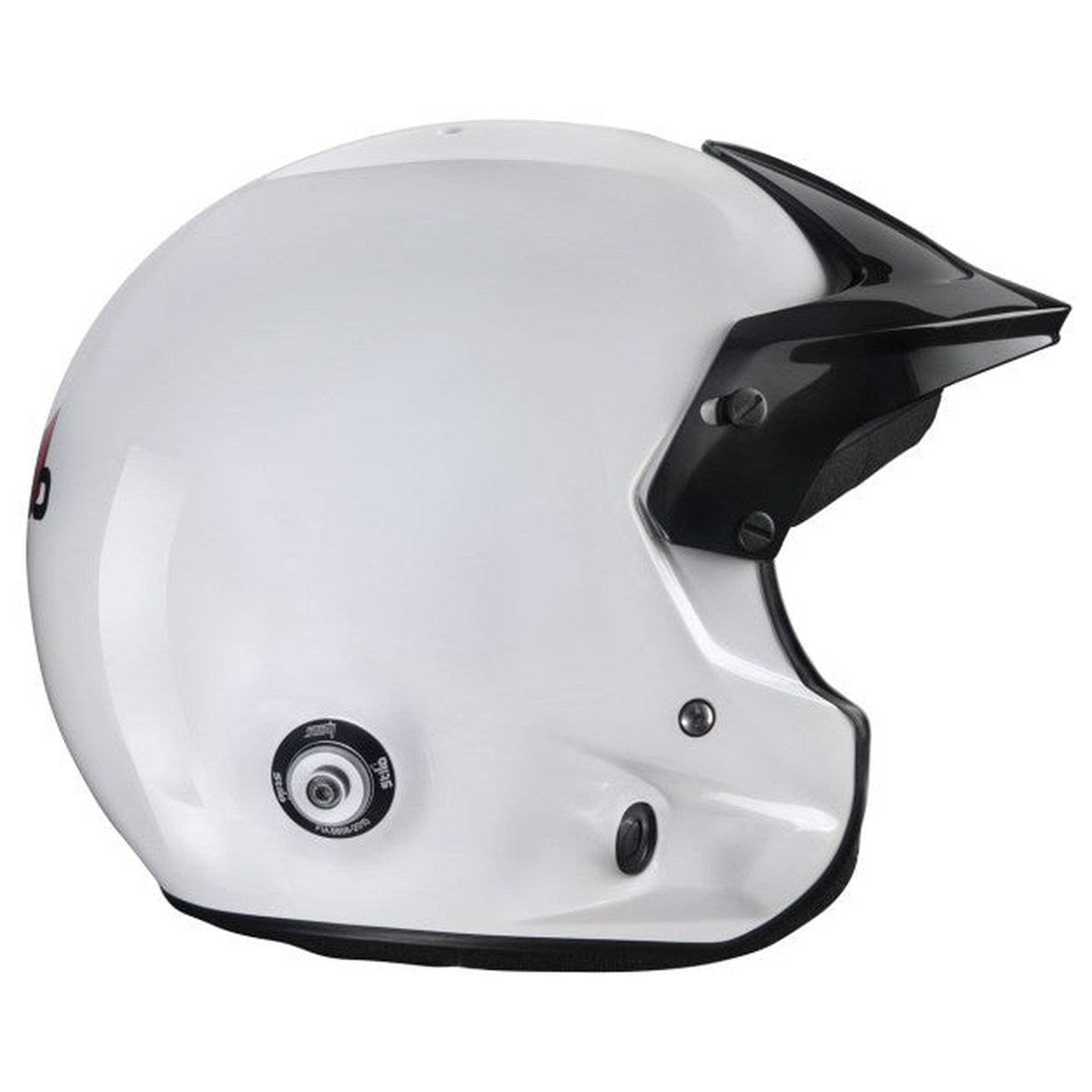 CASCA STILO VENTI4 TROPHY JET COMPOSITE ALB CU INTERIOR NEGRU - SNELL SA2025 FIA 8859-2024