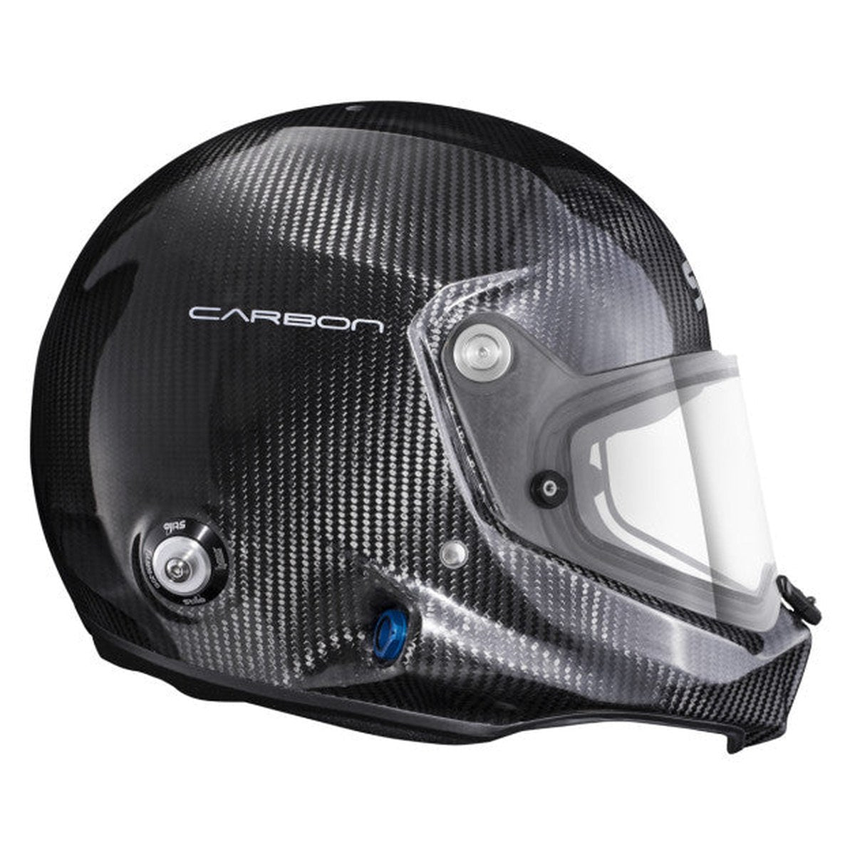CASCA STILO WRX DIRT CARBON CU VIZIERA INTEGRALA - SNELL SA2025 FIA 8859-2024 HANS FIA8858-10
