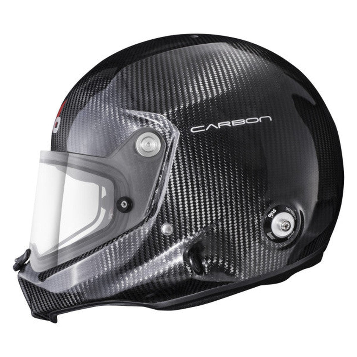 CASCA STILO WRX DIRT CARBON CU VIZIERA INTEGRALA - SNELL SA2025 FIA 8859-2024 HANS FIA8858-10