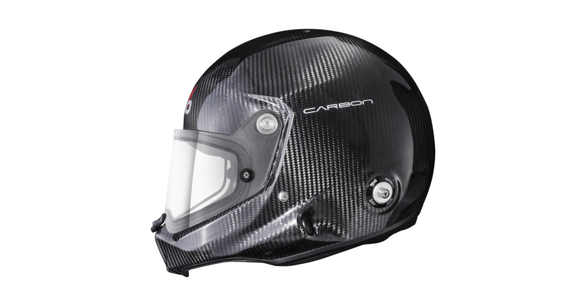 CASCA STILO WRX DIRT CARBON (WITH FULL VISOR) - SNELL SA2025 FIA 8859-2024 HANS FIA8858-10