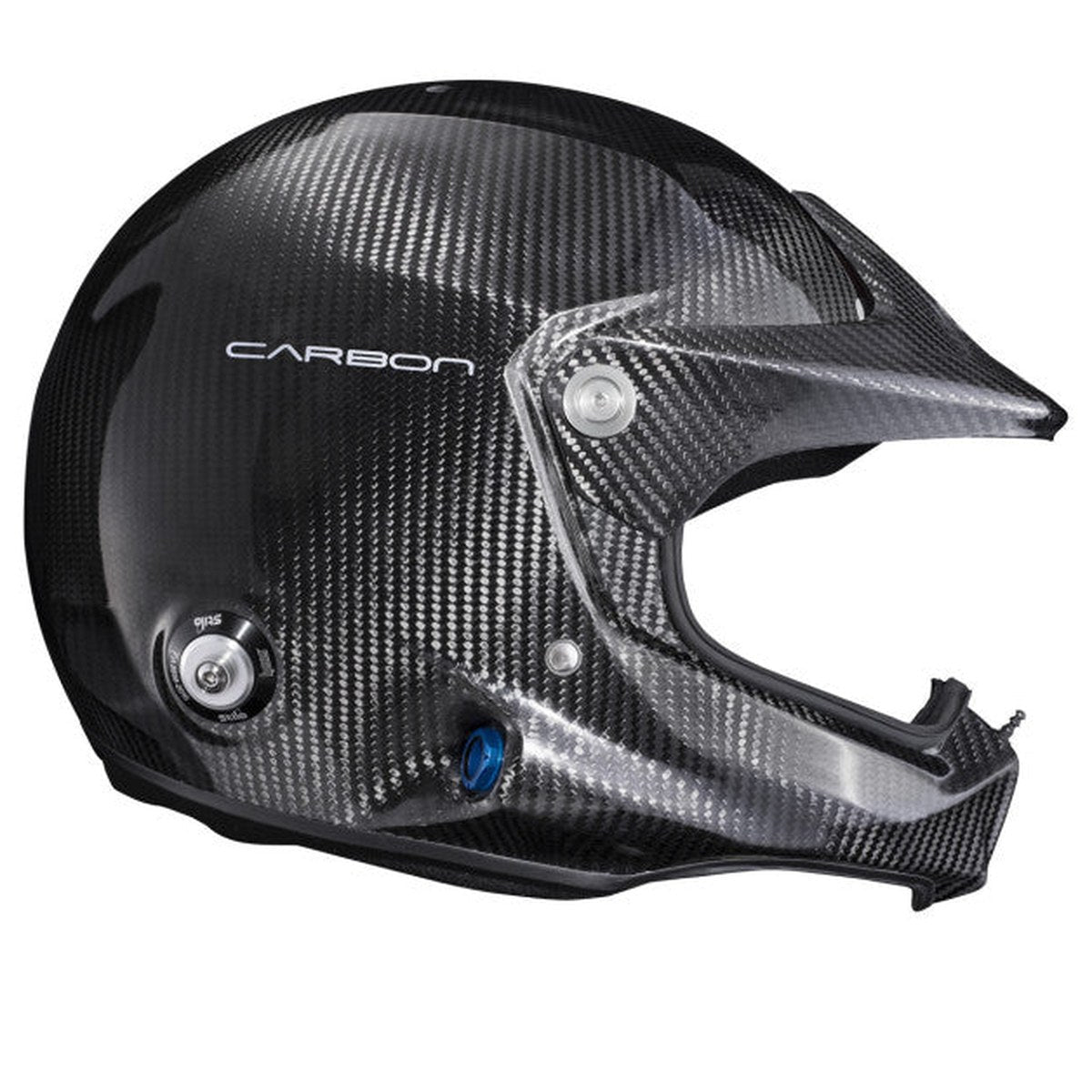 CASCA STILO WRX RAID CARBON TURISMO CU COZOROC - SNELL SA2025 FIA 8859-2024 HANS FIA8858-10