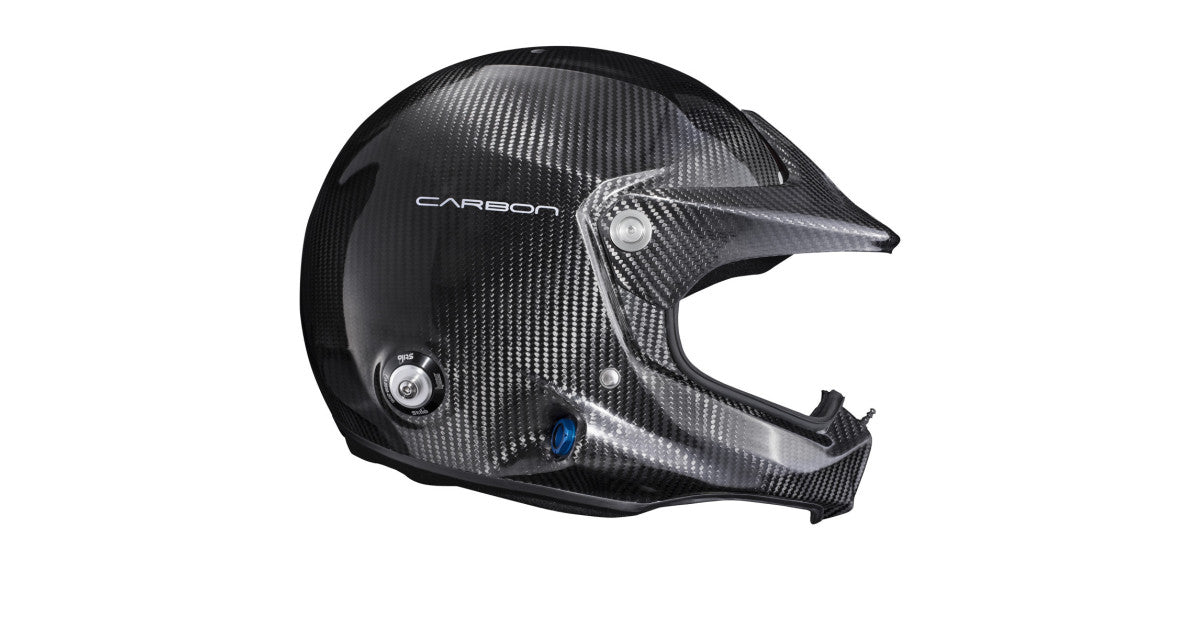 CASCA STILO WRX RAID CARBON TURISMO (WITH PEAK) - SNELL SA2025 FIA 8859-2024 HANS FIA8858-10