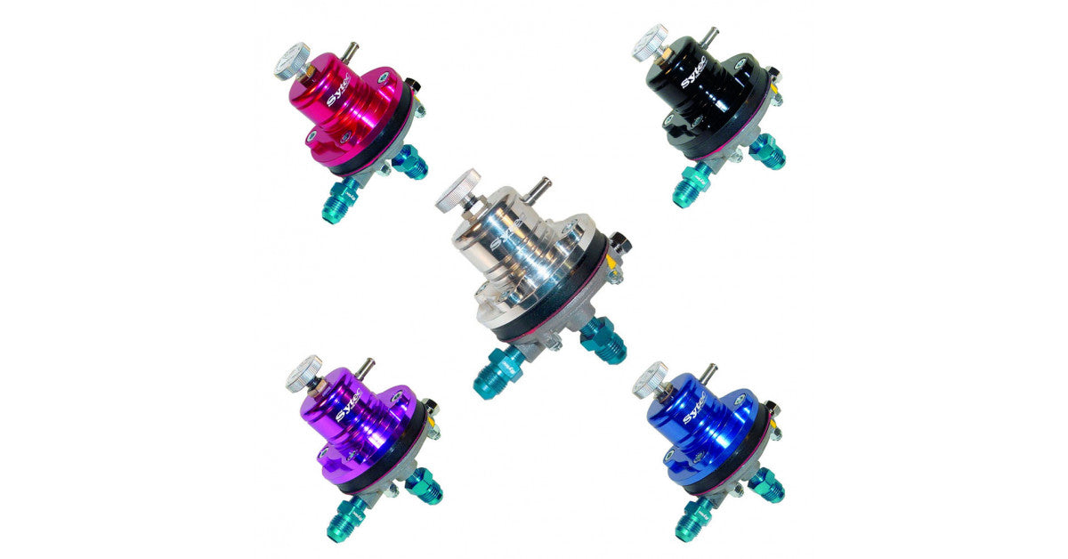 Regulator Presiune Combustibil Sytec 1.5-6 BARS 9/16 JIC (Compatibil E85)