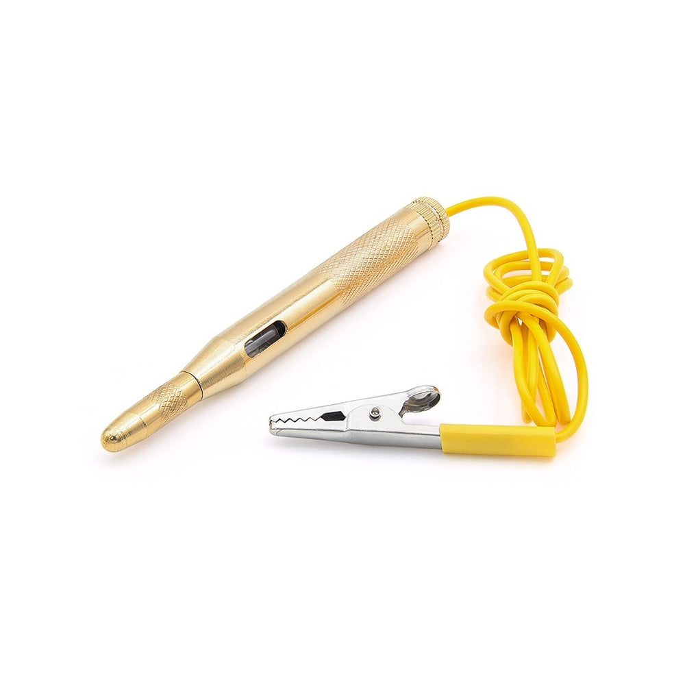 Tester tensiune auto tip creion, cablu 66 cm cu clema crocodil