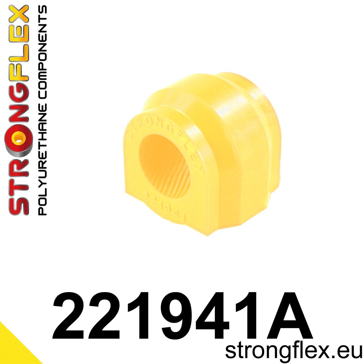 Bucsa poliuretan Strongflex bara stabilizatoare fata SPORT - Audi A3 / S3 / RS3, TT / TTS / TTRS / Seat Leon - 221941A