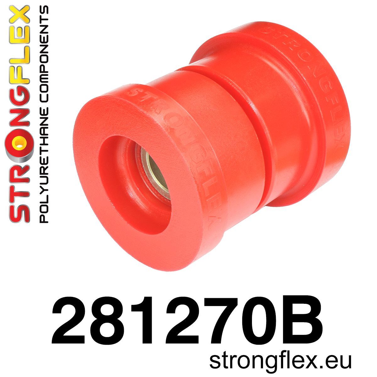 Bucsa poliuretan Strongflex prindere punte spate RWD - Nissan Silvia / 200SX, Skyline - 281270B
