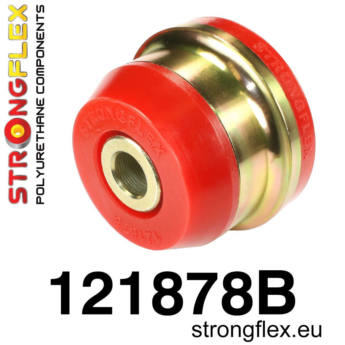 Bucsa poliuretan Strongflex posterioara brat inferior fata - Mitsubishi Eclipse Cross, Lancer, Outlander - 121878B