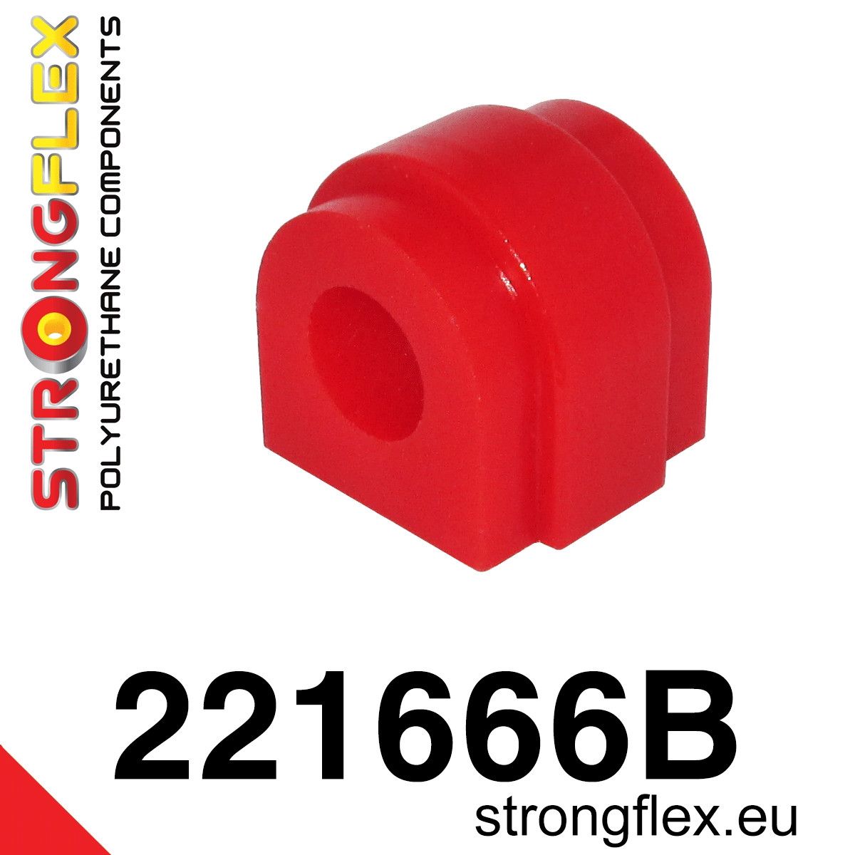 Bucsa poliuretan Strongflex bara stabilizatoare spate - Audi A3 / S3 / RS3, A4 / S4 / RS4, A5 / S5 / RS5, TT / TTS / TTRS - 221666B