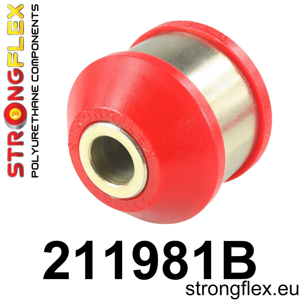 Bucsa poliuretan Strongflex posterioara brat suspensie fata - Toyota Corolla - 211981B