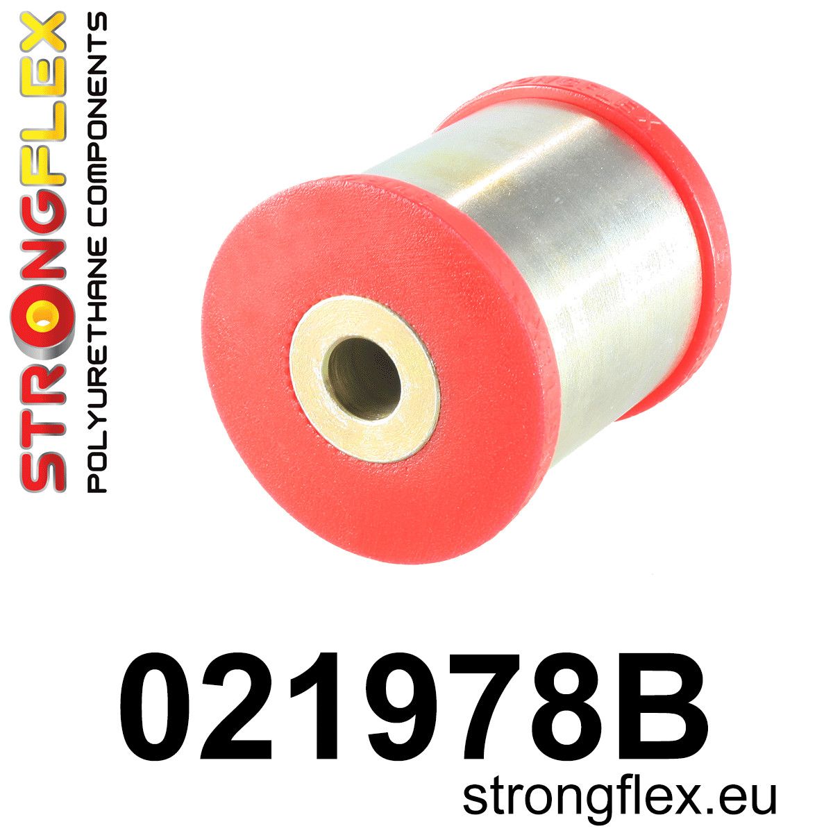 Brat cu bucse poliuretan Strongflex inferior spate - posterioara Bucsa - Audi A4 / S4 / RS4, A5 / S5 / RS5 / Porsche Macan - 021978B