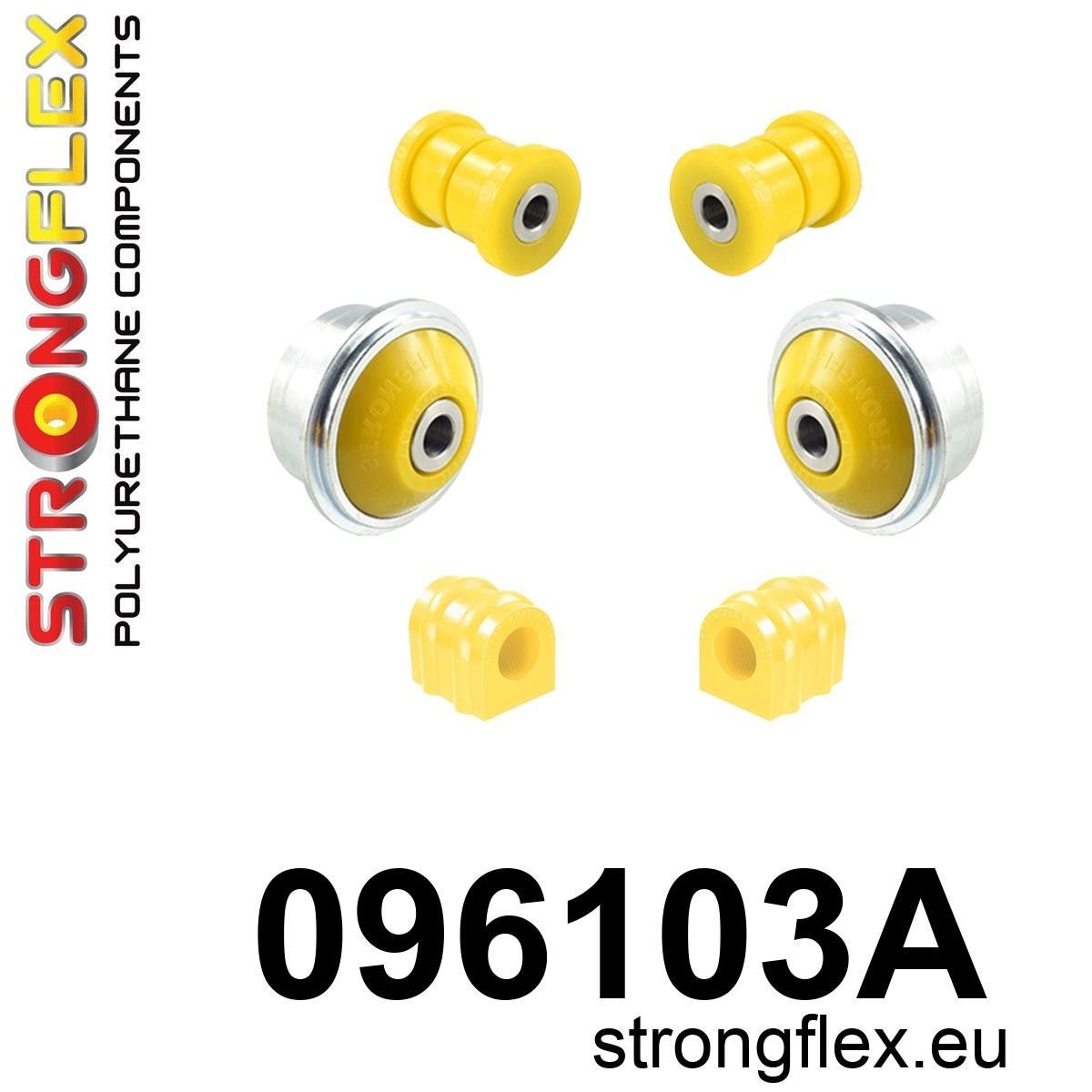 Kit bucse poliuretan Strongflex suspensie fata SPORT - Hyundai I30 - 096103A
