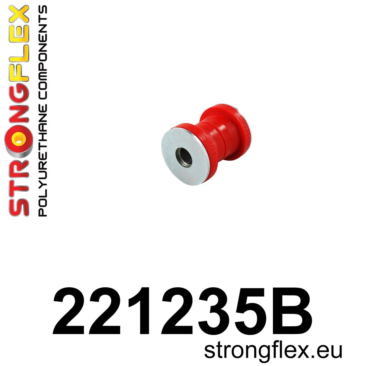 Piesa poliuretan Strongflex - frontala wishbone - exterioara Bucsa - Volkswagen Polo - 221235B