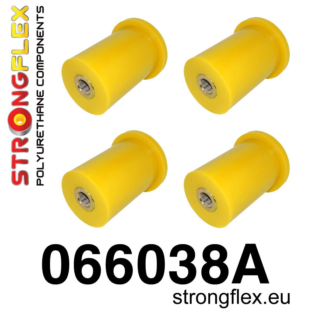 Bucsa poliuretan Strongflex brat longitudinal spatees kit SPORT - Fiat Panda - 066038A