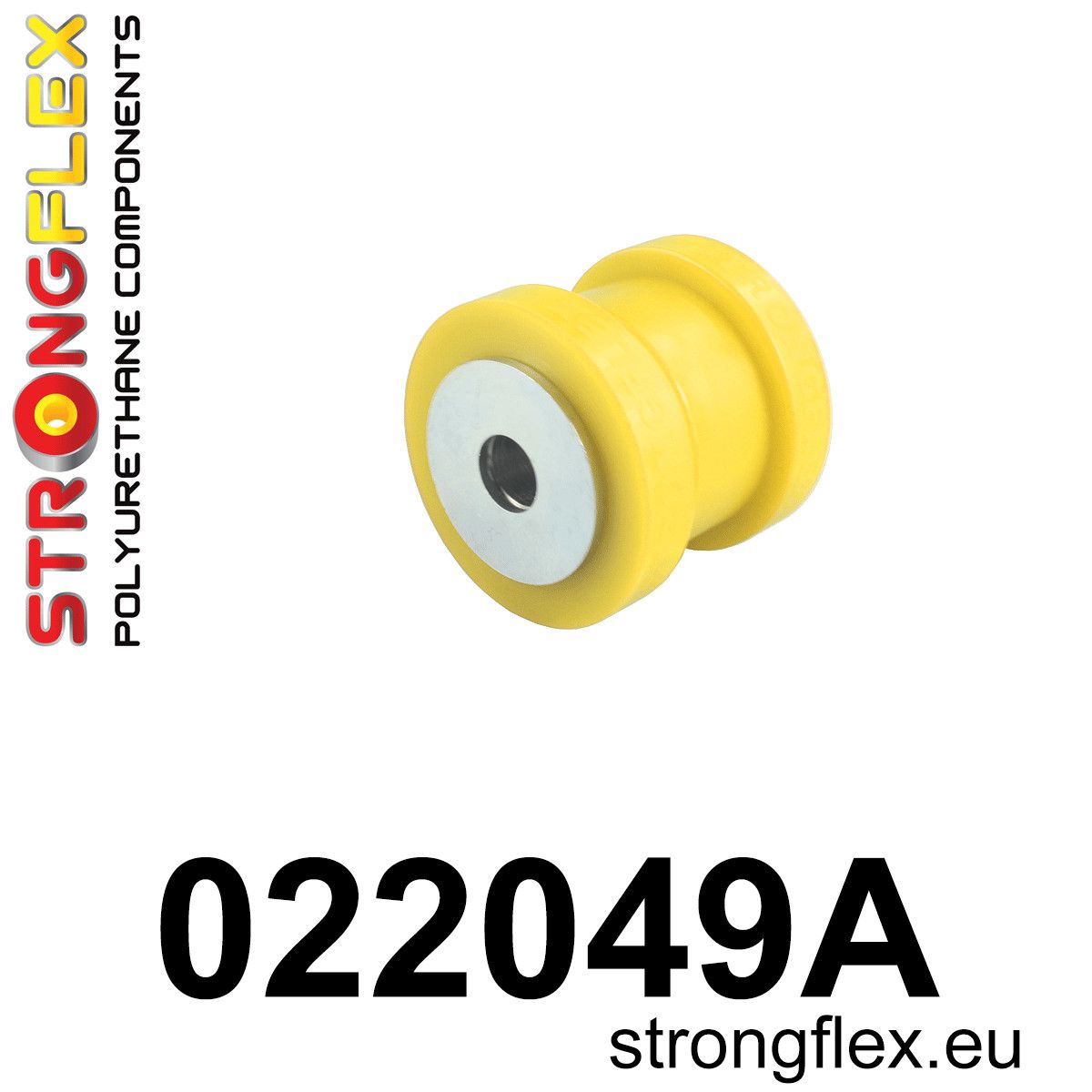 Brat cu bucse poliuretan Strongflex inferior spate - frontala Bucsa 48mm SPORT - Audi 100 / S4 - 022049A