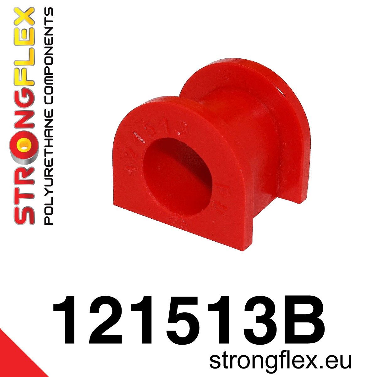 Bucsa poliuretan Strongflex bara stabilizatoare fata - Mitsubishi Lancer Evolution - 121513B
