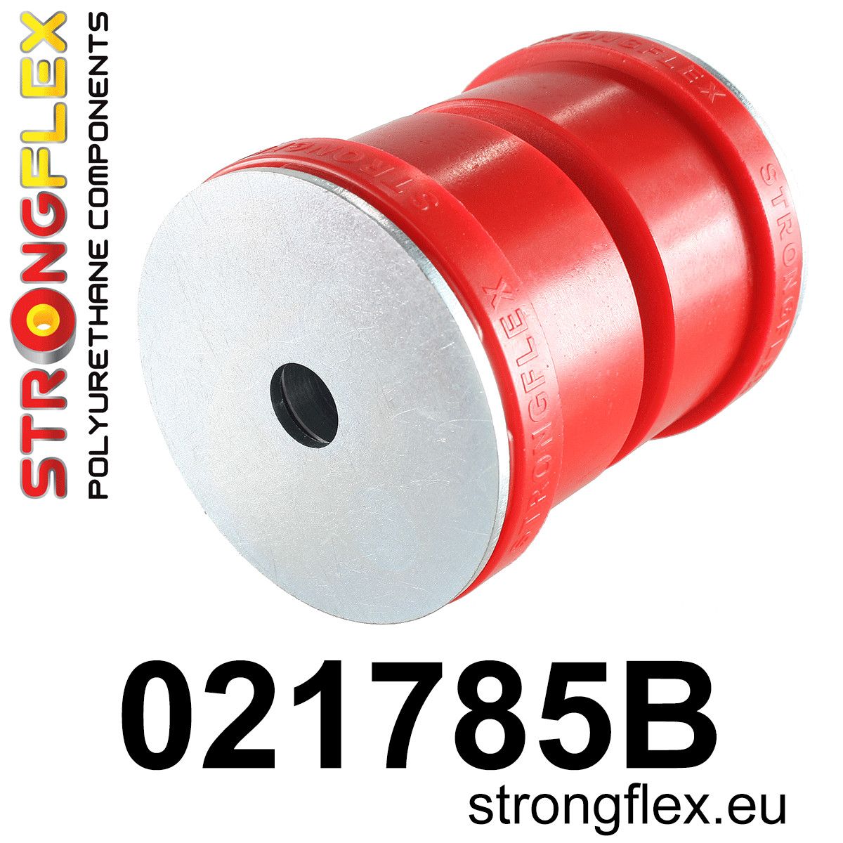 Bucsa poliuretan Strongflex frontala subcadru spate 70mm - Audi A3 / S3 / RS3, TT / TTS / TTRS / Volkswagen Golf, Passat - 021785B