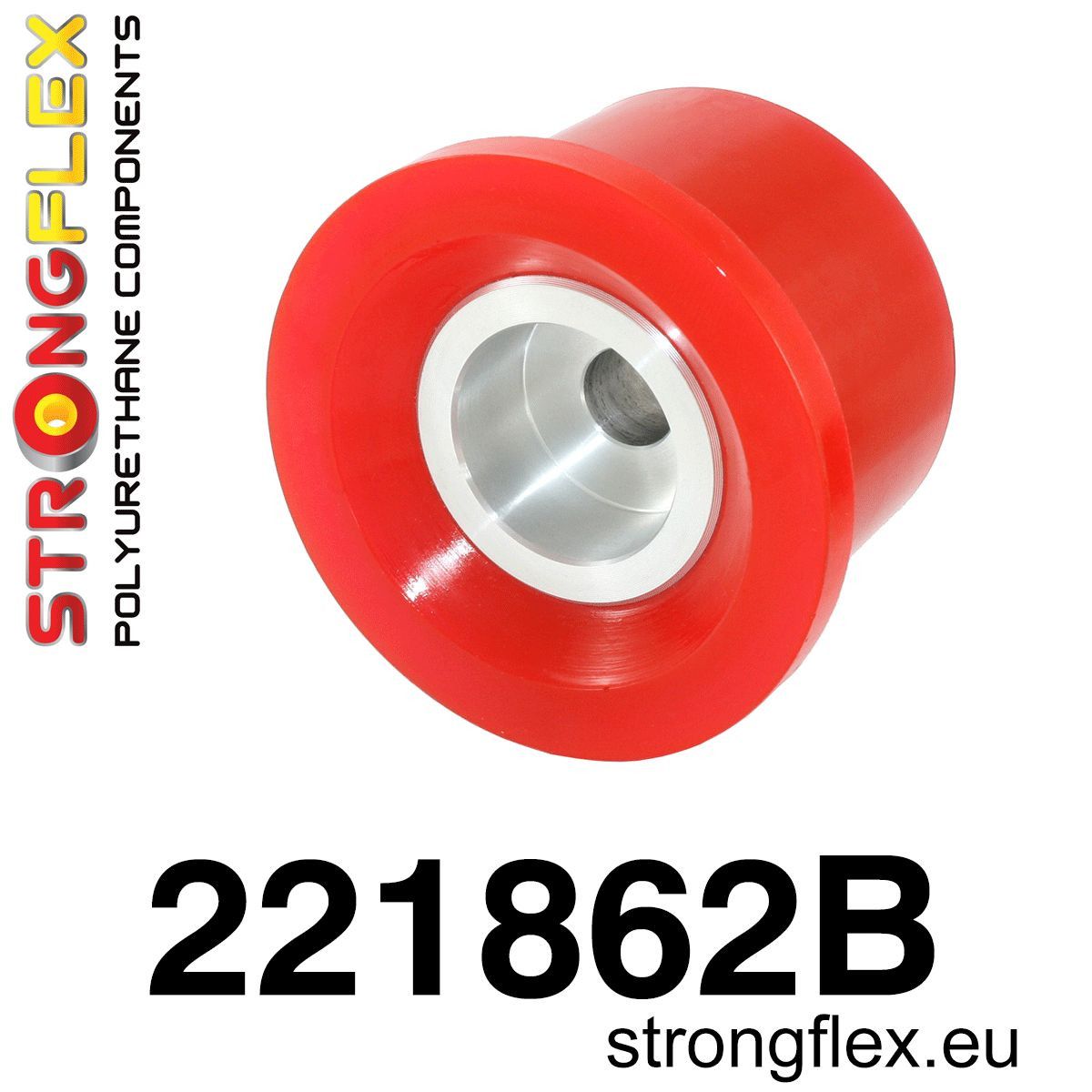 Bucsa poliuretan Strongflex frontala prindere diferential spate - Audi A3 / S3 / RS3, TT / TTS / TTRS / Seat Leon - 221862B