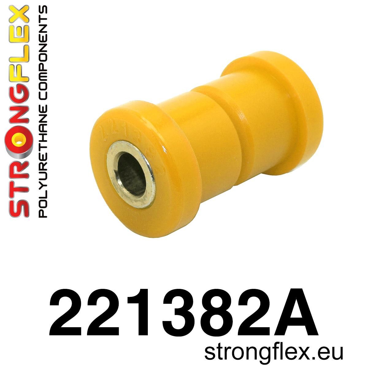 Bucsa poliuretan Strongflex frontala brat suspensie fata SPORT - Porsche 924, 944 / Volkswagen Golf, Jetta, Scirocco - 221382A