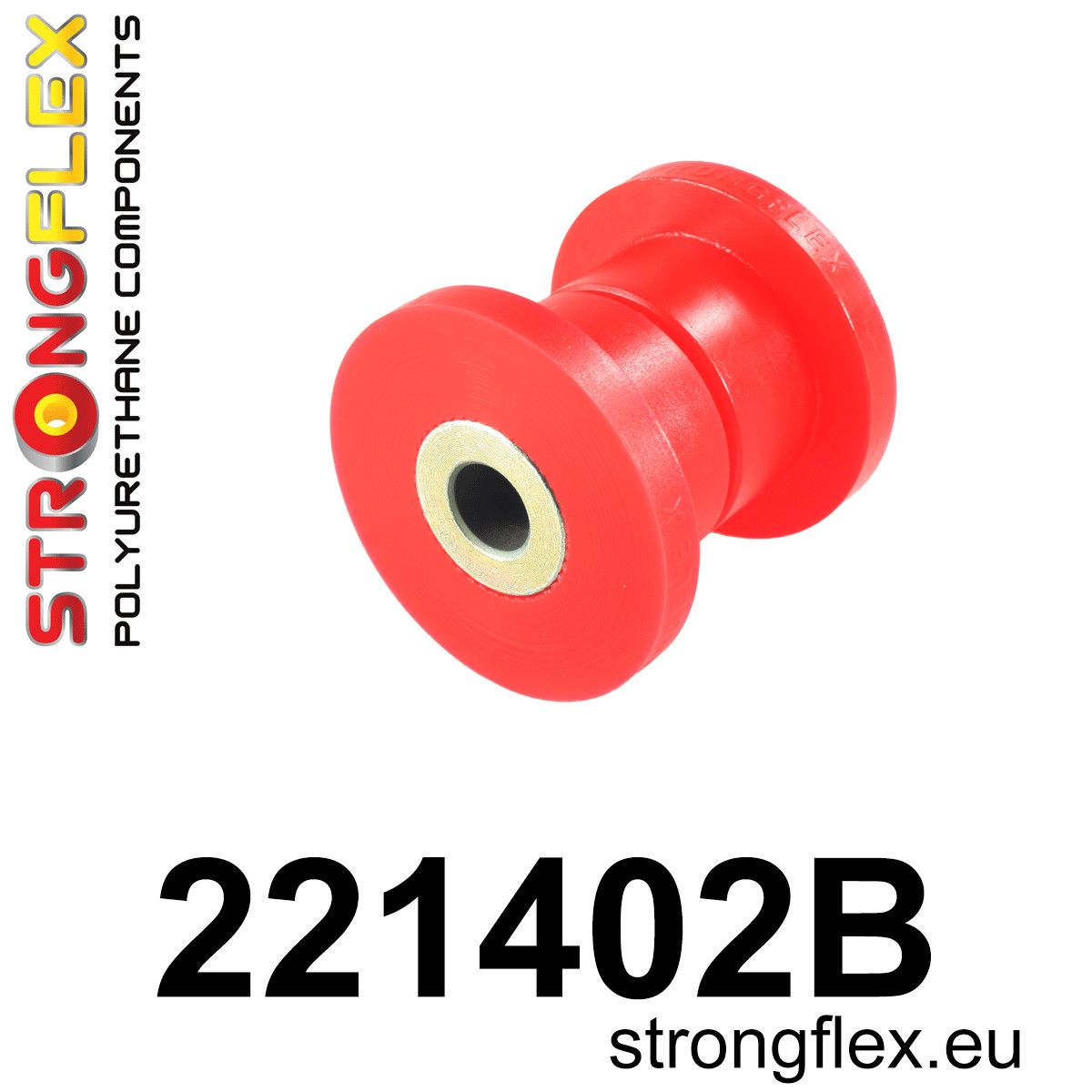 Bucsa poliuretan Strongflex frontala brat suspensie fata - Audi A3 / S3 / RS3, TT / TTS / TTRS / Seat Leon - 221402B